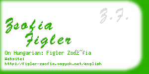 zsofia figler business card